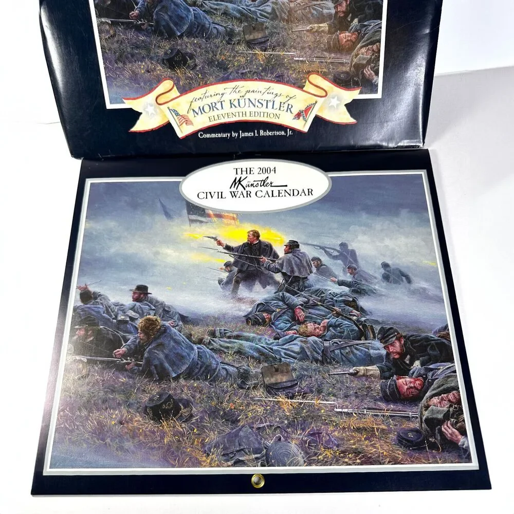 Vintage Calendar 2004 Kunstler Civil War Calendar
